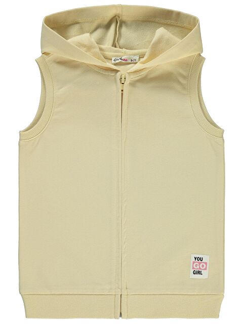 Civil Girls Basic 6-9 Yaş Yelek - Sarı 6-7 Yaş - S000370567-20072