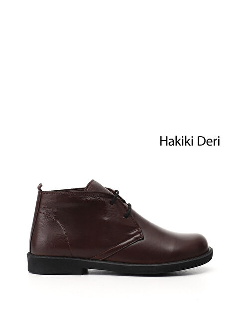 GÖNDERİ(R) Kadın KOYU BORDO Kauçuk Taban Hakiki Deri Bot - S000493449-19952