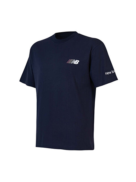 New Balance 1644 Erkek Lacivert Tişört - S000519280-21164