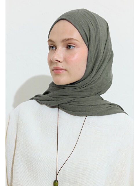 Fresh Scarfs PAMUKLU KETEN ŞAL EARL GREY - S000420027-22885