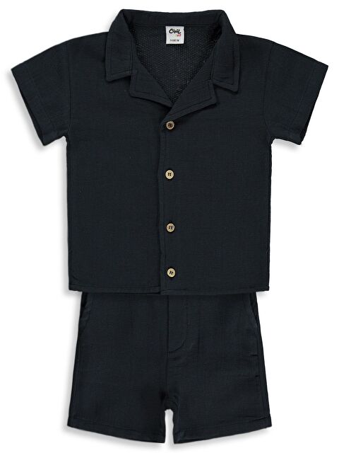 Civil Baby Müslin 6-18 Ay Takım - Gri 6-9 Ay - S000520731-29666