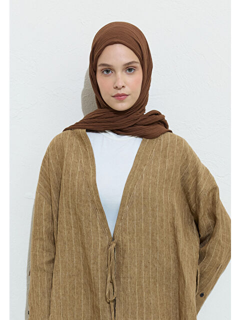 Fresh Scarfs PAMUKLU KETEN ŞAL CHOCOLATE CHIP COOKIE - S000420027-37315