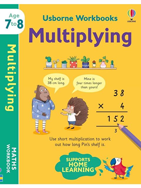 Usborne Publishing Usborne Workbooks: Multiplying 7-8 - S000454291-23173