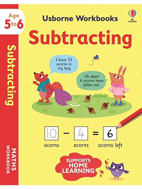 Usborne Publishing Usborne Workbooks: Subtracting 5-6 - S000454299-23173