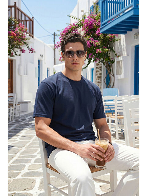 Buratti Regular Fit Bisiklet Yaka T Shirt 5904028 - S000526584-29672