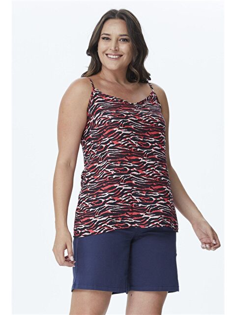 Mylinemoda İp Askılı Kamuflaj Atlet - S000239495-20045