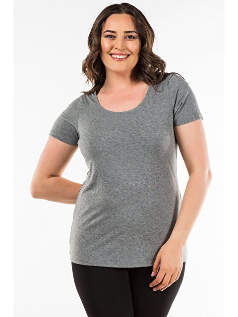 Mylinemoda Balerin Yaka Tişört - S000239140-20600