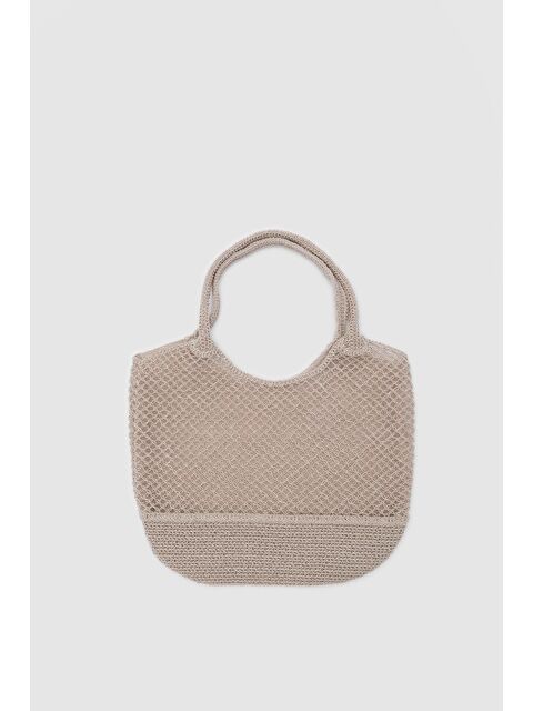Shulebags Casya Makrome Omuz Çantası Krem - S000423596-19966