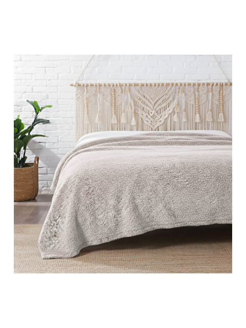 Dolce Bonita Home Wellsoft Sherpa Battaniye 150x220 Bej - S000492795-19928