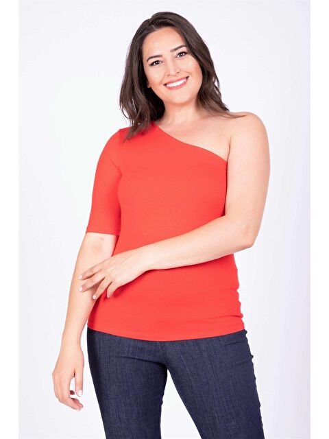 Mylinemoda Tek Kollu Tişört - S000239174-20045