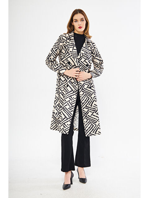 Comstar Astarsız Cepli Düğmeli Kuşaklı Yazlık Trenç