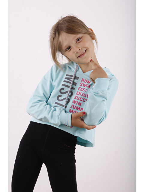 Toontoykids Kız Çocuk Yazı Baskılı Sweatshirt - S000421275-20055