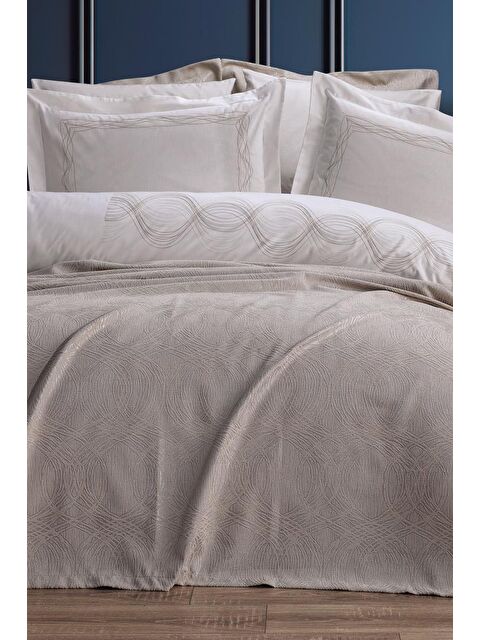 Çeyiz Diyarı Aren Gelin Seti 7 Parça Cappucino - S000492802-19413