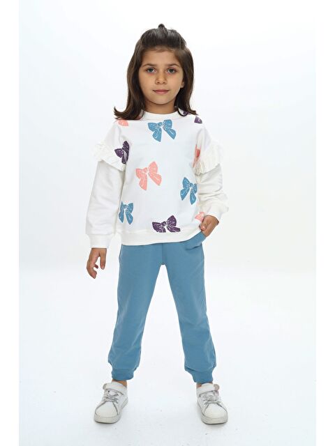 Toontoykids Kız Çocuk Baskılı Eşofman Takım - S000332655-3642