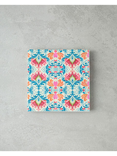 English Home Ethnic 20'li Kağıt Peçete 33x33 cm Renkli - S000466380-37243