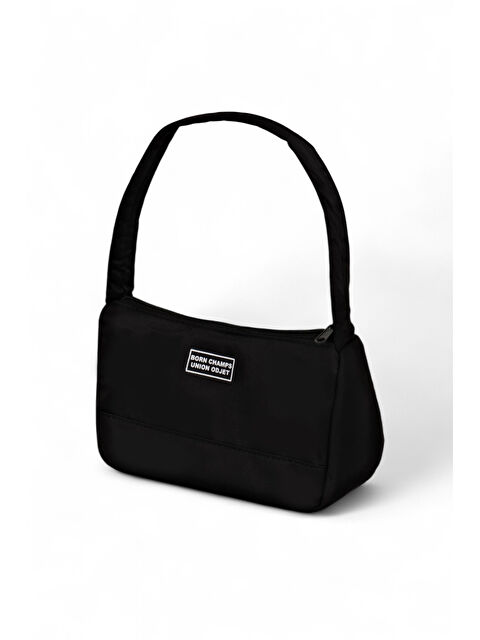 TONNY BLACK Kadın Siyah Önü Yazılı Baget El ve Omuz Çantası - S000495413-19351