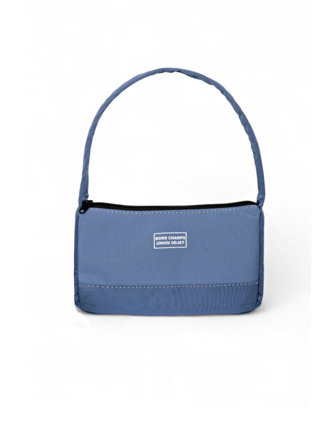 TONNY BLACK Kadın Jean Mavi Önü Yazılı Baget El ve Omuz Çantası - S000495413-17234