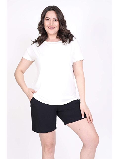 Mylinemoda Karmen Yakalı Tişört - S000239157-20063