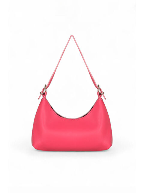 TONNY BLACK Kadın Fuşya Suni Deri Baget El ve Omuz Çantası - S000495414-18686