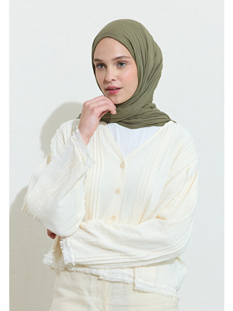 Fresh Scarfs PAMUKLU KETEN ŞAL ROSEMARY SODA - S000420027-37471