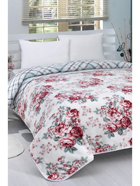 Çeyiz Diyarı Lacasa 1101 Çift Kişilik Battaniye Turkuaz - S000495616-20055