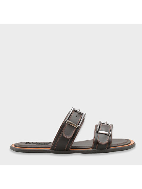 Capone Outfitters Madalyn Çift Tokalı Düz Topuklu Kadın Terlik Kadın Terlik - S000514219-29705