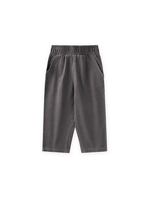 CİGİT Kadife Pantolon 1-8 Yaş Gri - S000520748-20600