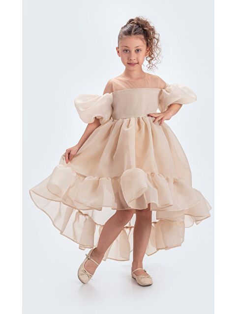 Mnk Baby & Kids Arisvi Kız Çocuk Abiye M00738 - S000390074-19966