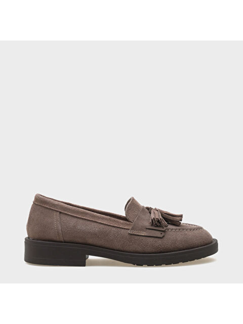 Capone Outfitters Tish Kadın Hakiki Süet Deri Loafer - S000508509-26429