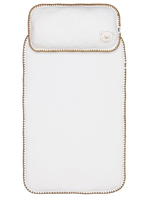 Civil Baby Ayıcık Baskılı Alt Açma - Ekru Standart