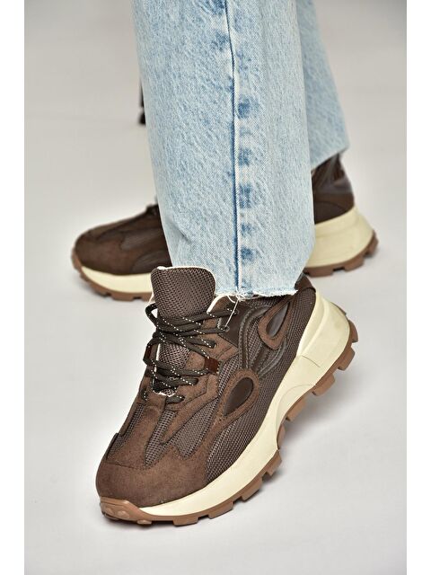 Fox Shoes Kahverengi Kadın Spor R312510504 - S000518205-19413