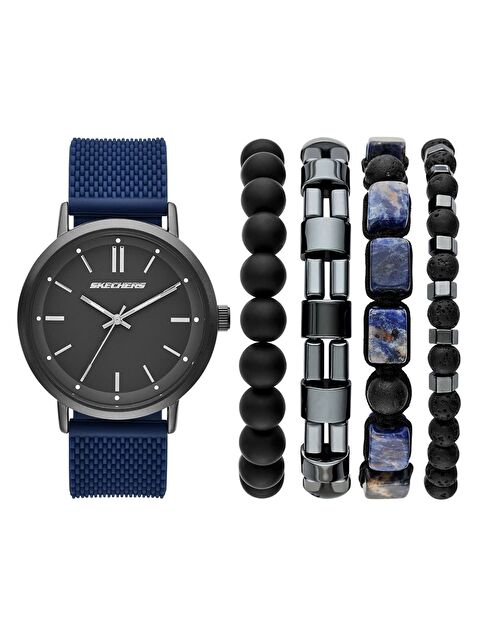 Skechers SR9123 Erkek Kol Saati ve Bileklik Seti - S000478169-17234