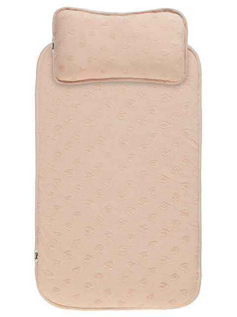 Civil Baby Kalp Jakarlı Alt Açma - Pudra Standart - S000504420-7152