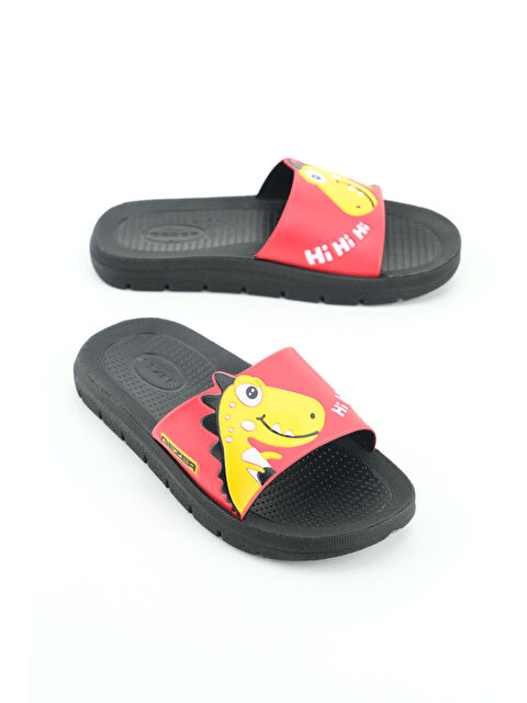 Gezer Erkek Çocuk Yazlık PU Islak Zemine Uygun Ev Banyo Bahçe Havuz Terlik - S000360847-20045