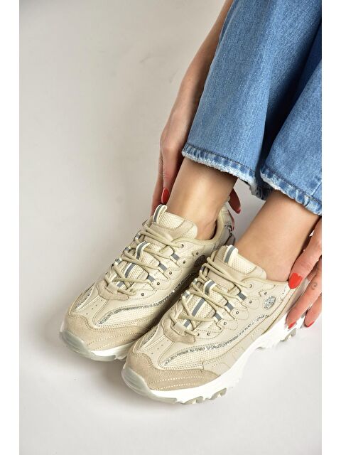 Fox Shoes Bej Kadın Spor Y702038709 - S000518208-19928