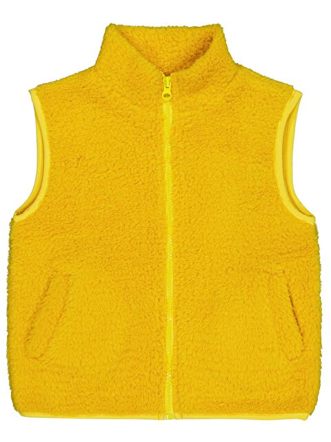 Civil Boys Cepli Fermuarlı 2-5 Yaş Yelek - Hardal 2-3 Yaş - S000503543-20074