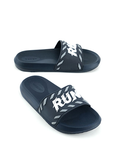 Gezer Erkek Yazlık Run PU Islak Zemine Uygun Ev Banyo Bahçe Havuz Terlik - S000360851-21164
