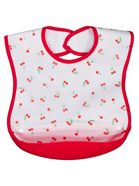 Civil Baby Kiraz Empirme Mama Önlüğü - Turuncu Standart - S000504424-20013