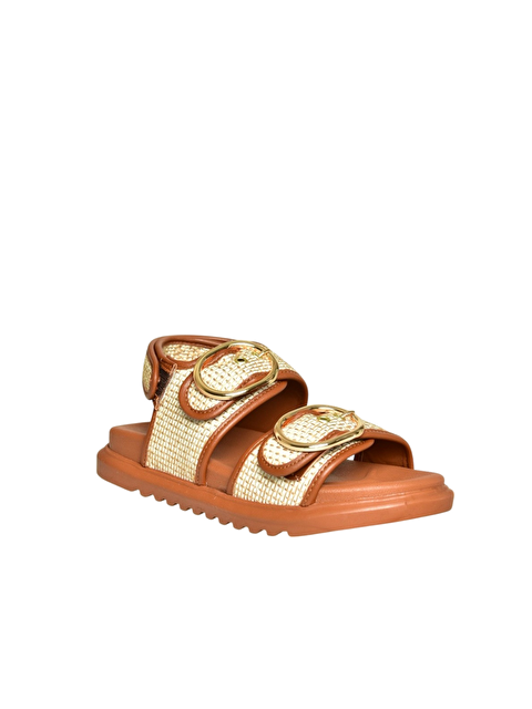 Fox Shoes Taba Kadın Sandalet U7250921 - S000401103-14955