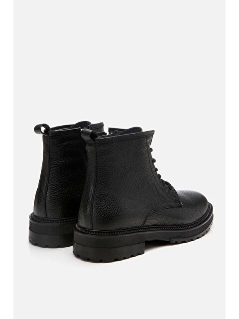 Yaya By Hotiç Hakiki Deri Siyah Erkek Günlük Bot - S000444219-19351