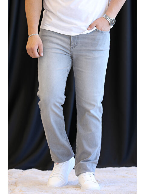 Mishar İtalia Erkek Elastanlı Jean Pantolon - S000301493-20600