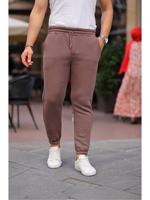 Comstar Bel Paça Lastikli Şardonlu Eşofman Altı