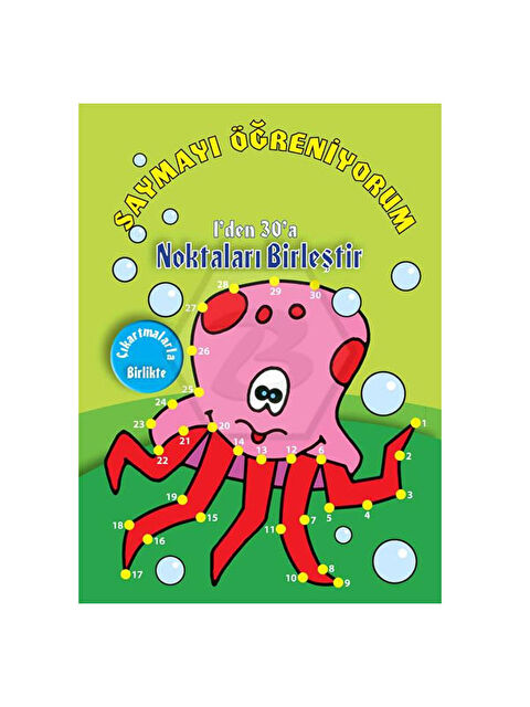 Parıltı Yayınları Saymayı Öğreniyorum 1'den 30'a Noktaları Birleştir - S000340380-10231