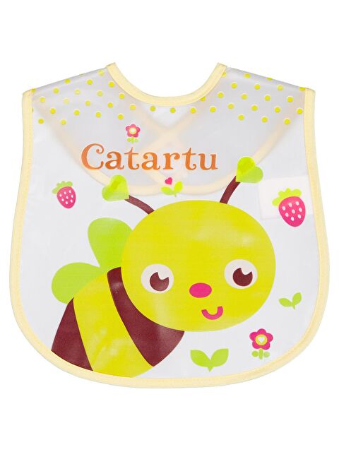 Civil Baby Arı Baskılı Mama Önlüğü - Sarı Standart - S000504428-20072
