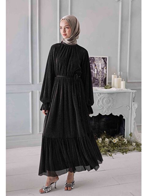 Fresh Scarfs Janjanlı Şal Vizon - S000420499-26429