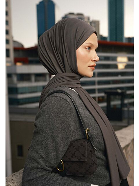 Fresh Scarfs Penye Şal Antrasit - S000420272-29666