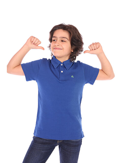 Toontoykids Erkek Çocuk Polo Yaka Tişört - S000378382-23093