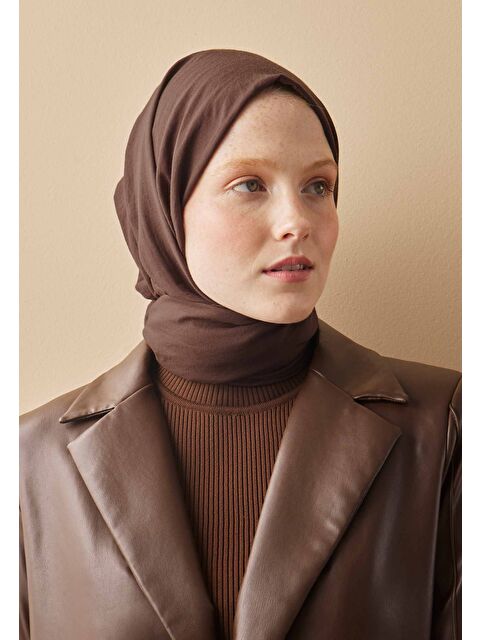 Fresh Scarfs Pamuk Crash Şal Ağaç Kabuğu - S000420477-19413