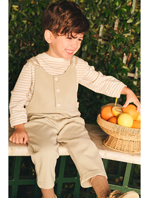 Panço Erkek Bebek Açık Yeşil Salopet - S000524415-29488