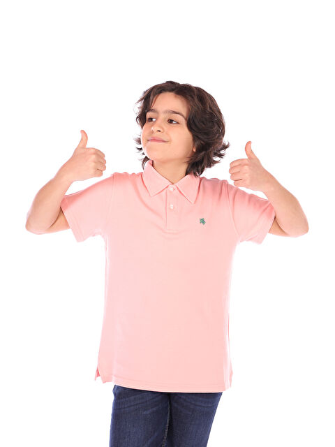 Toontoykids Erkek Çocuk Polo Yaka Tişört - S000378382-24085